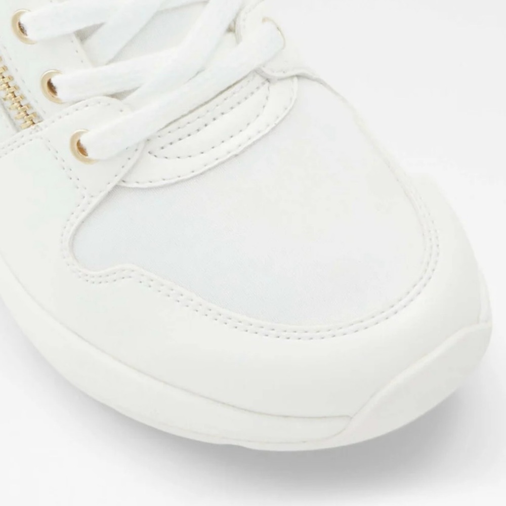 Aldo Adwiwia Women's Trainers
Trainers Wedge Sneakers Gold Outline Zipper Size 9 - Picture 5 of 13